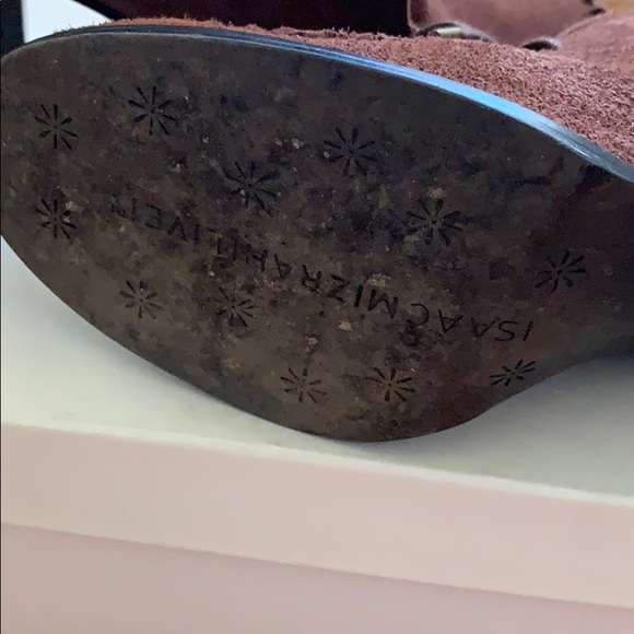 Real suede leather Isaac Mizrahi - Picture 3 of 3